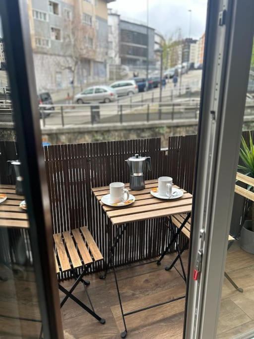 Ferienwohnung Piso Deluxe Con Balcon Cerca Del Casco Viejo Bilbao Exterior foto